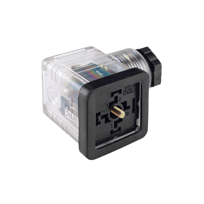 Elcoms Solenoid-DIN-Connectors